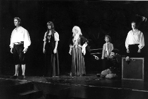 The Cast of MacGregor's Trap - Brian Spence far right.